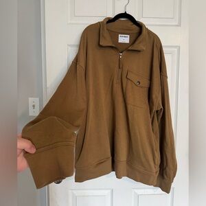 Old Navy Tan Zip-Up Jacket